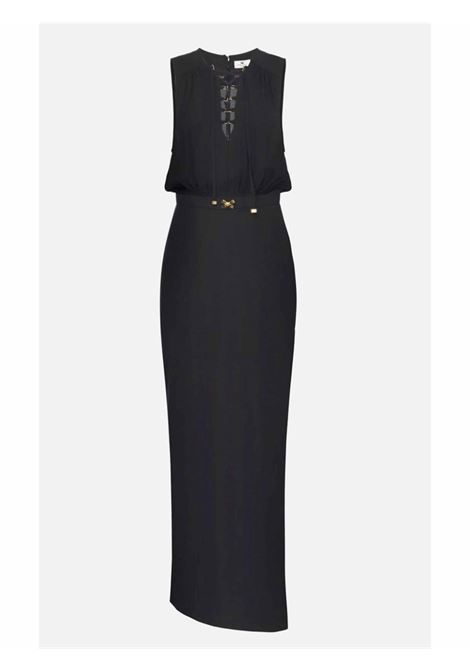 Abito in crepe con lacci ELISABETTA FRANCHI | Abiti | ABR3851E2110